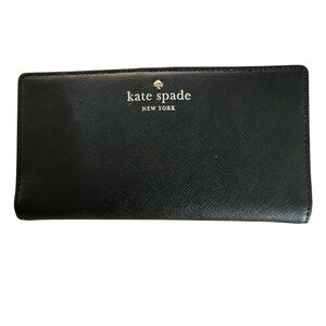 Kate Spade Classic Black Clutch NWOT